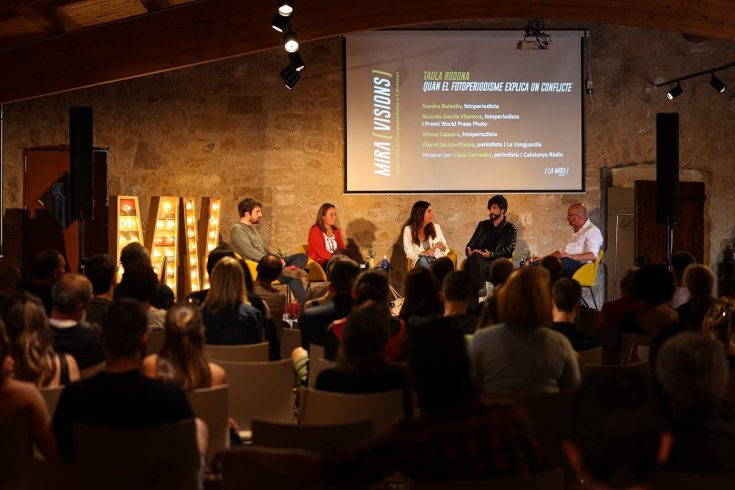 La tercera jornada Miravisions de fotoperiodisme clou amb més de dos centenars d’assistents